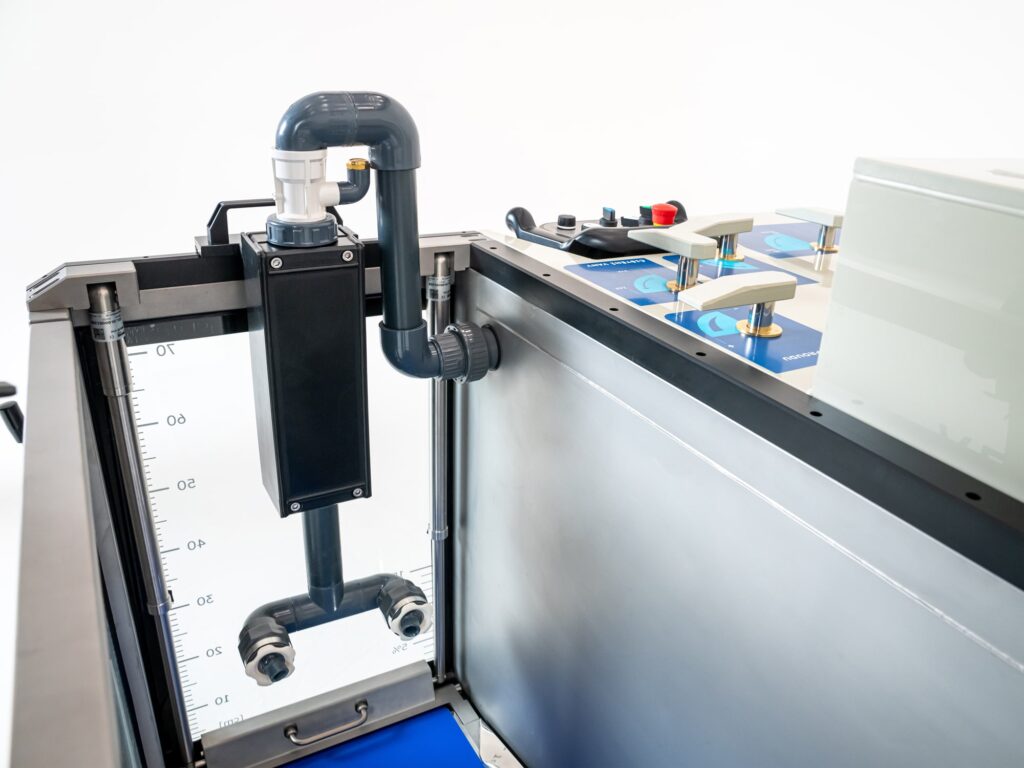 Die externe Teleskop-Strömungseinheit für hydrotherapeutisches Laufband.